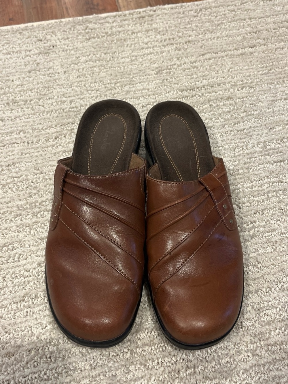 Women’s Brown Slip-On Leather Clark’s